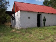 The building housing the old water mill - now a National Monument