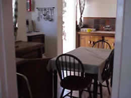 The fully equipped kitchen