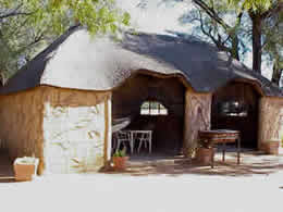 The lapa at the guest house